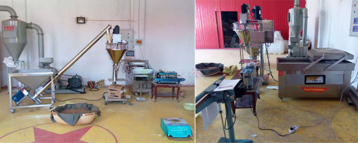 粉劑定量半自動(dòng)食品包裝機(jī)