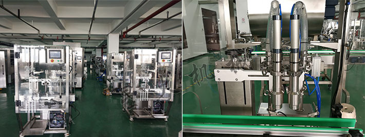 全自動(dòng)海鮮汁灌裝機(jī)，自動(dòng)海鮮汁灌裝生產(chǎn)線