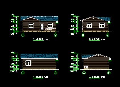 輕鋼結(jié)構(gòu)裝配式房屋結(jié)構(gòu)施工圖紙免費(fèi)下載 鋼結(jié)構(gòu)
