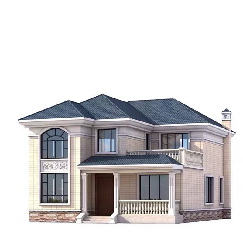 石家莊藁城 裝配式鋼結(jié)構(gòu)自保溫節(jié)能別墅，引領(lǐng)農(nóng)村住房新潮流